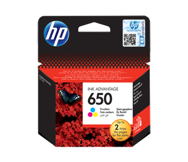 HP 650CMY 200str. (CZ102AE) kolor - 117677 - zdjęcie
